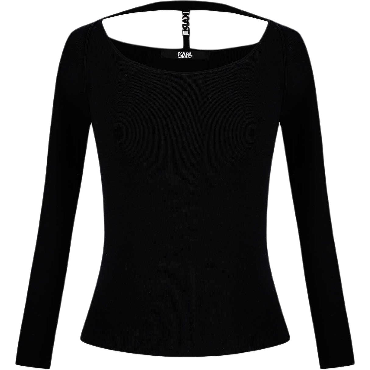 

Футболка KARL LAGERFELD SS25 Regular женская KARL LAGERFELD/Karl Lagerfeld Jeans, черный