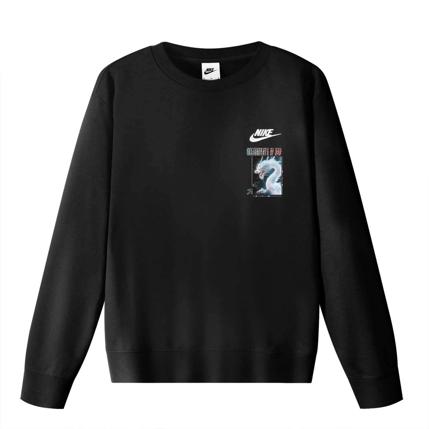 

Nike Свитшот унисекс черный