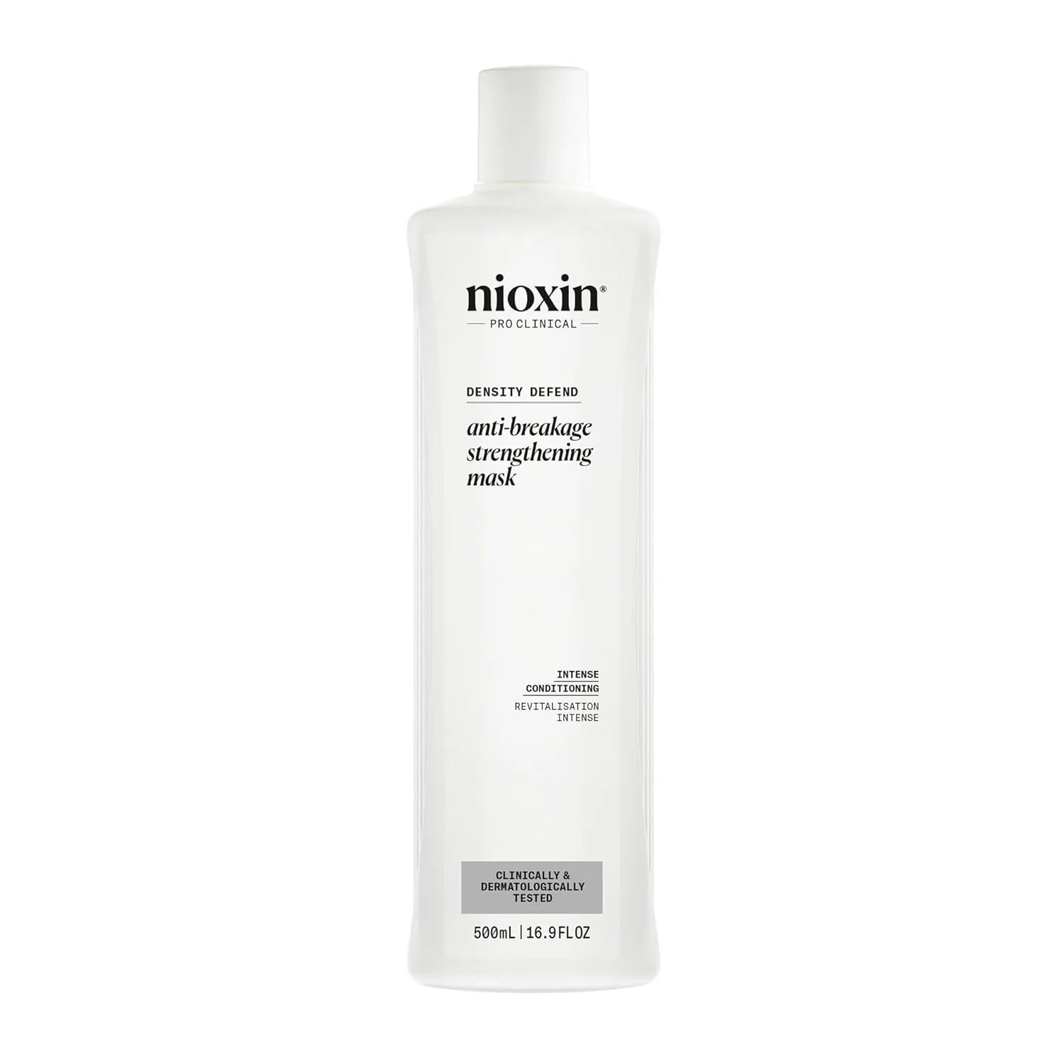Укрепляющая маска Nioxin Density Defend против ломкости волос | Для поврежденных, окрашенных, тонких волос | Интенсивное кондиционирование | Защищает от ломкости | Для всех типов волос 500 мл (1 шт.)