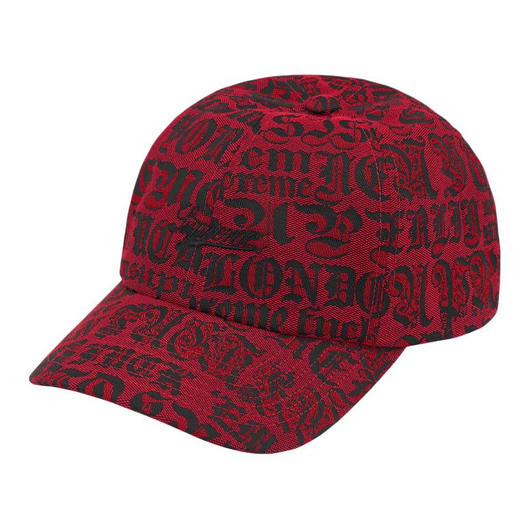 

Supreme Городской жаккардовый шестипанельный, Red