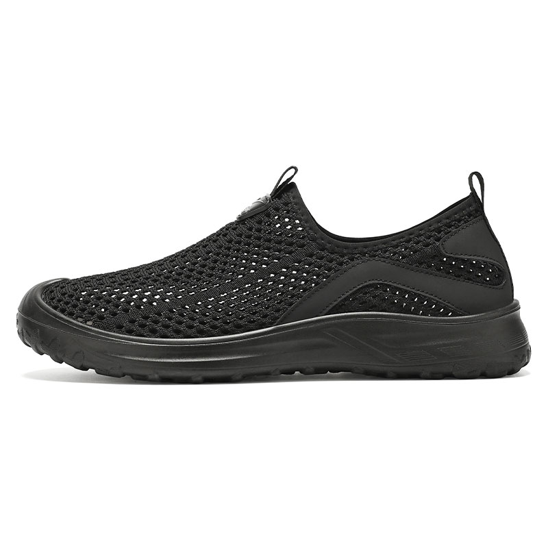 Туфли Old Beijing Cloth Shoes Men's Shoes Summer Elderly Mesh Shoes For Dad Men's Casual Shoes Men's DOUBLE STAR 88, серый — фото 3
