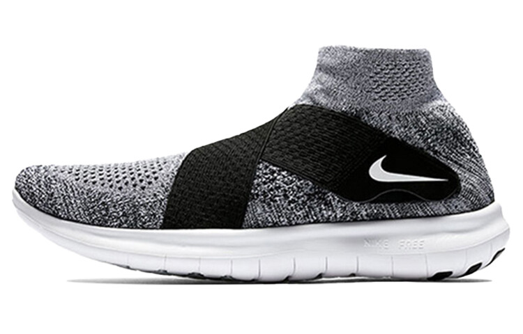 

Кроссовки Nike Free RN беговые без шнурков, серый