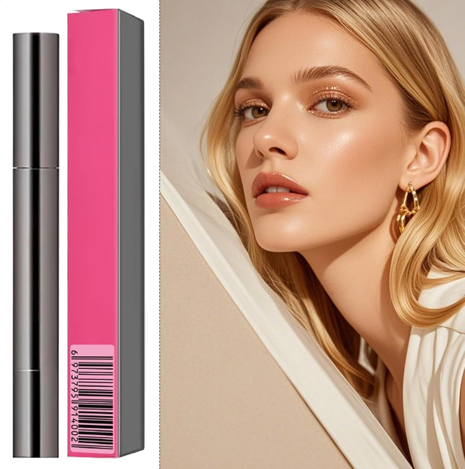 Блеск для губ Jelly Lip Balm, Crystal Jelly Lipstick, увлажняющий, Generic, MJ03 — фото 2