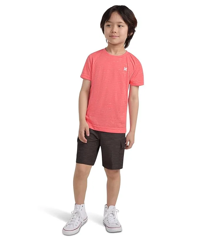 Футболка Cloud Slub Crew Neck Hurley Kids, Faded Coral — фото 2