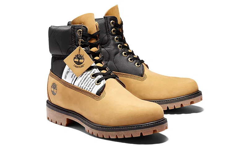 Ботинки 6 дюймов Premium Wheat Grey Timberland Wide Fit серые — фото 4