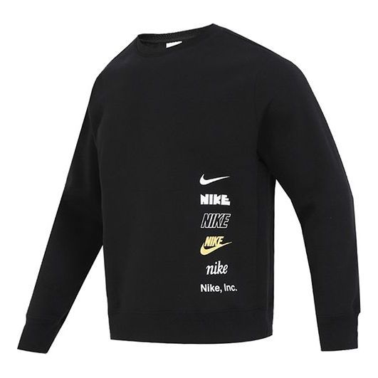 

Худи Nike Club Fleece+ Brushed-Back Crew DX0782-010, черный