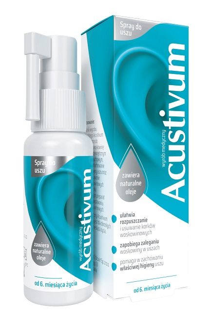 

Спрей для ушей Acustivum Spray Do Uszu, 20 мл