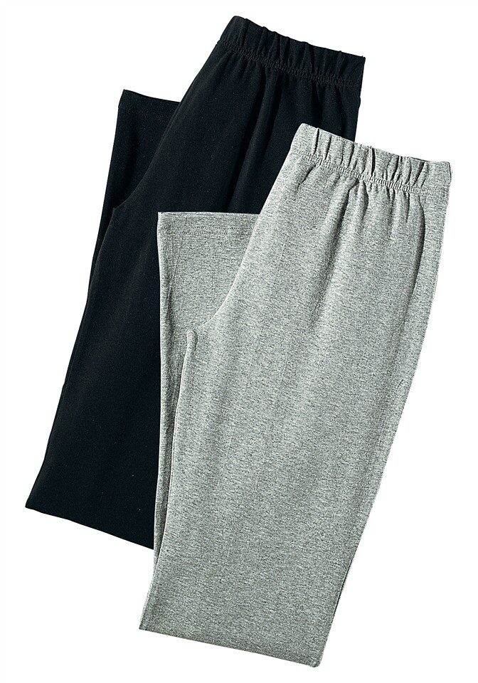 

Брюки Vivance Active Jazzpants, цвет 1x hellgrau-meliert, 1x schwarz