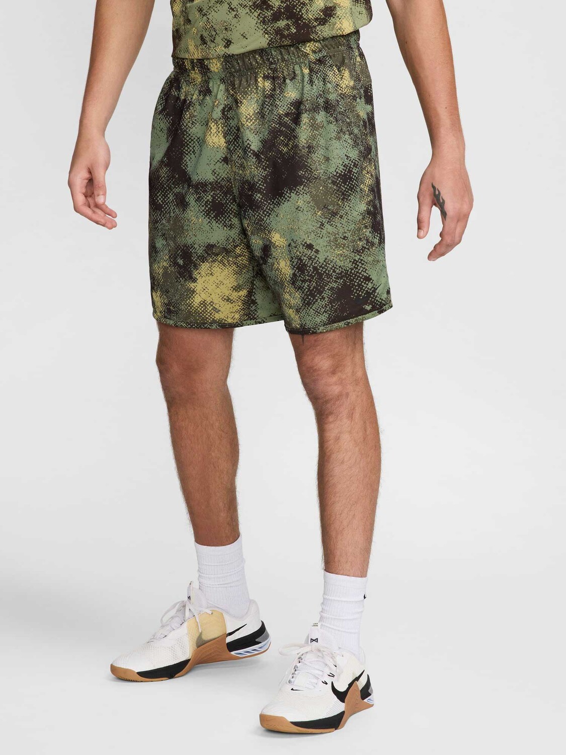 

Шорты Nike M NK DF CAMO TOT 7INUL SHORT, зеленый