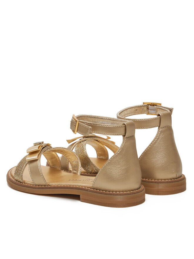 Сандалии Tommy Hilfiger Sandal T4A2-33943-0572 M, золотой — фото 3