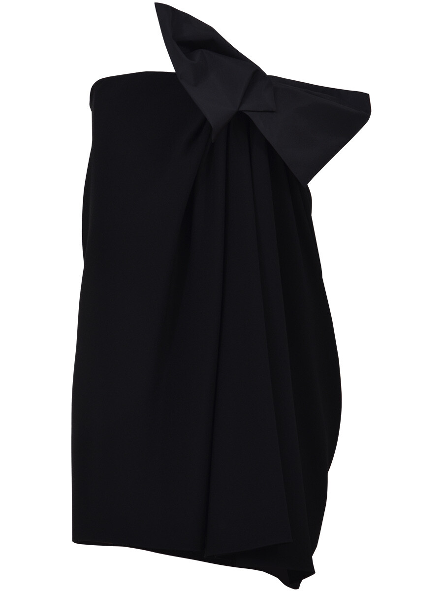 

Платье Saint Laurent Mini Black, черный