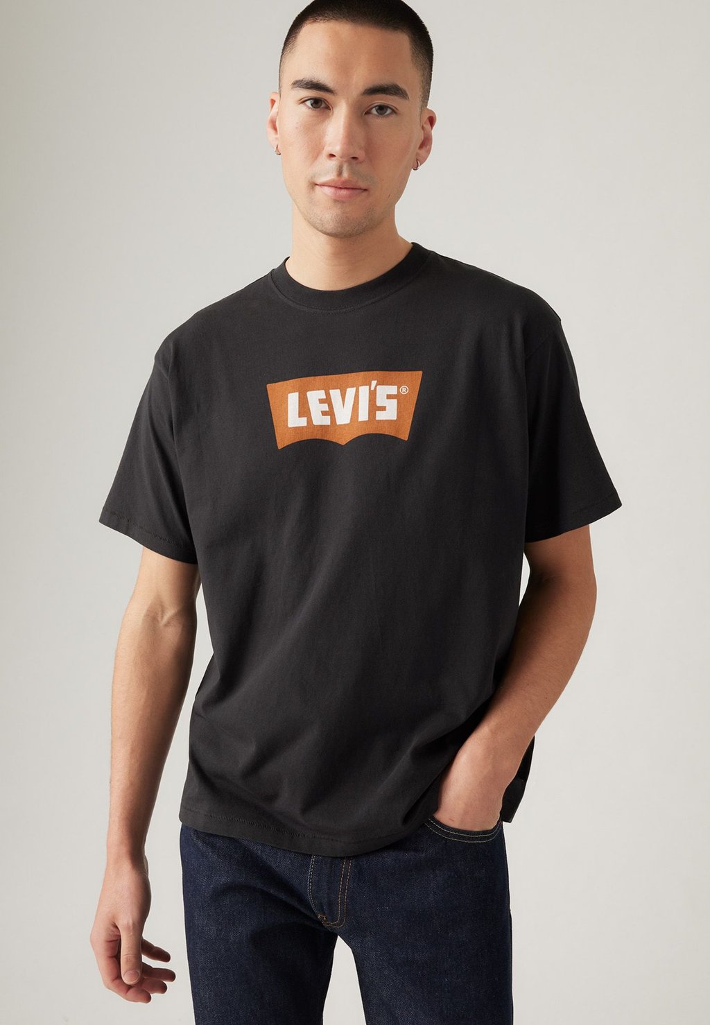 Футболка с принтом VINTAGE GRAPHIC TEE Levi's, черный — фото 2