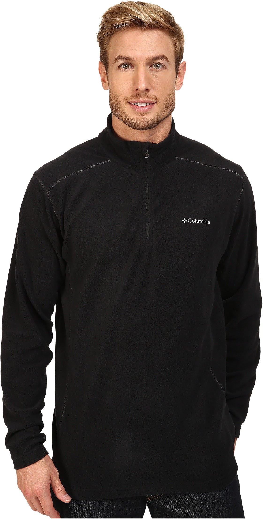 

Толстовка Columbia Klamath RangeII Half Zip, цвет Black 1