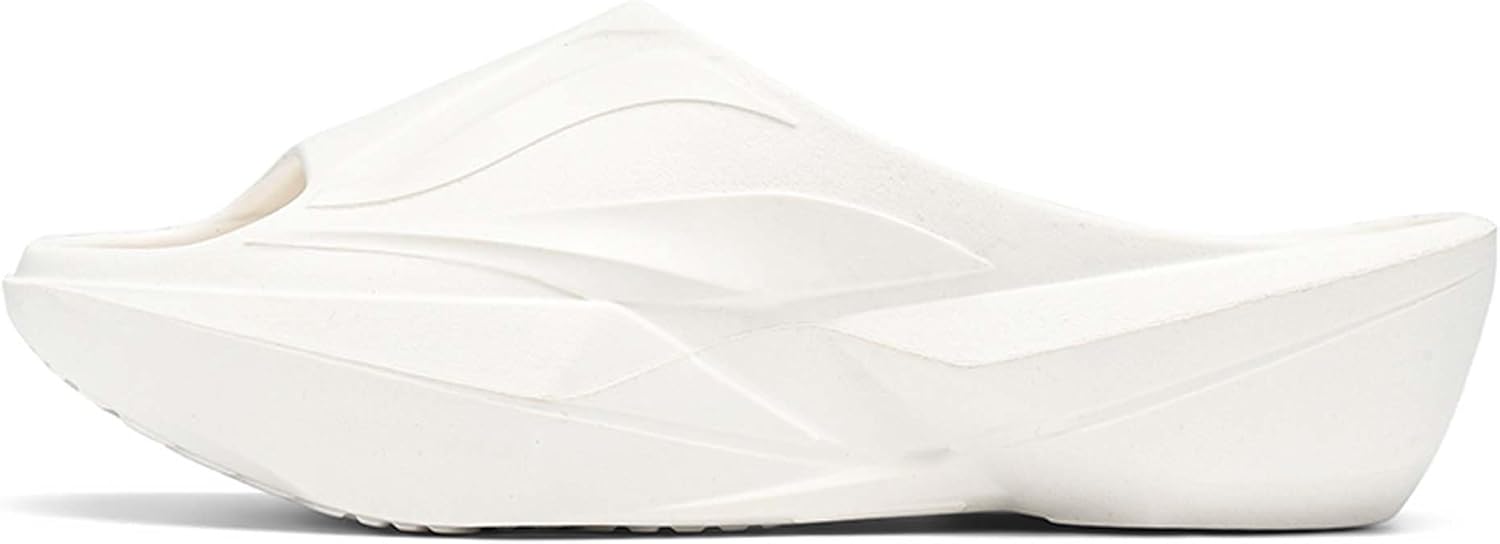 

Тапочки для душа на толстой подошве, похожие на какашки, обувь больших размеров для пар, легкая домашняя обувь Generic, белый