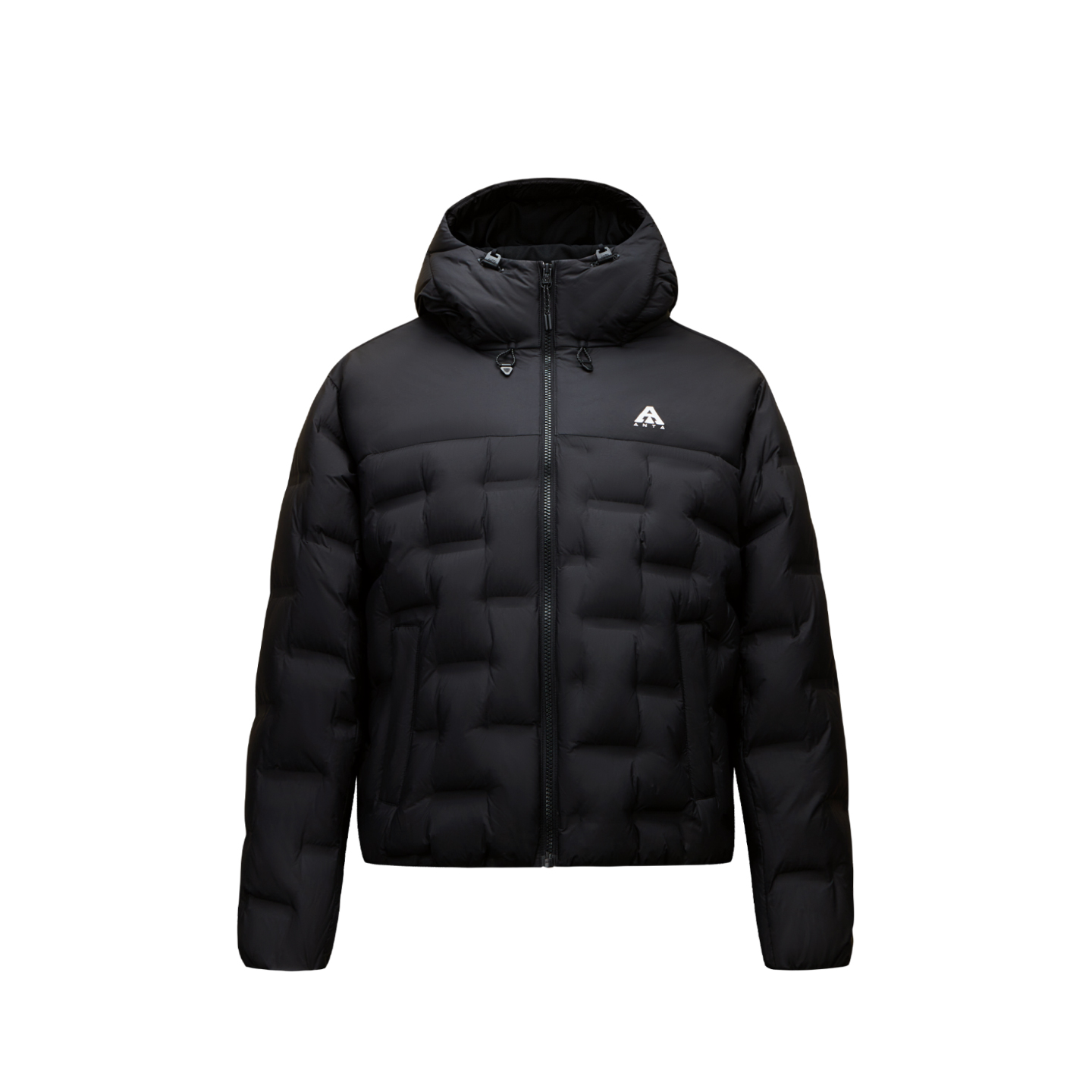 

ANTA Женская базовая черная пуховая куртка