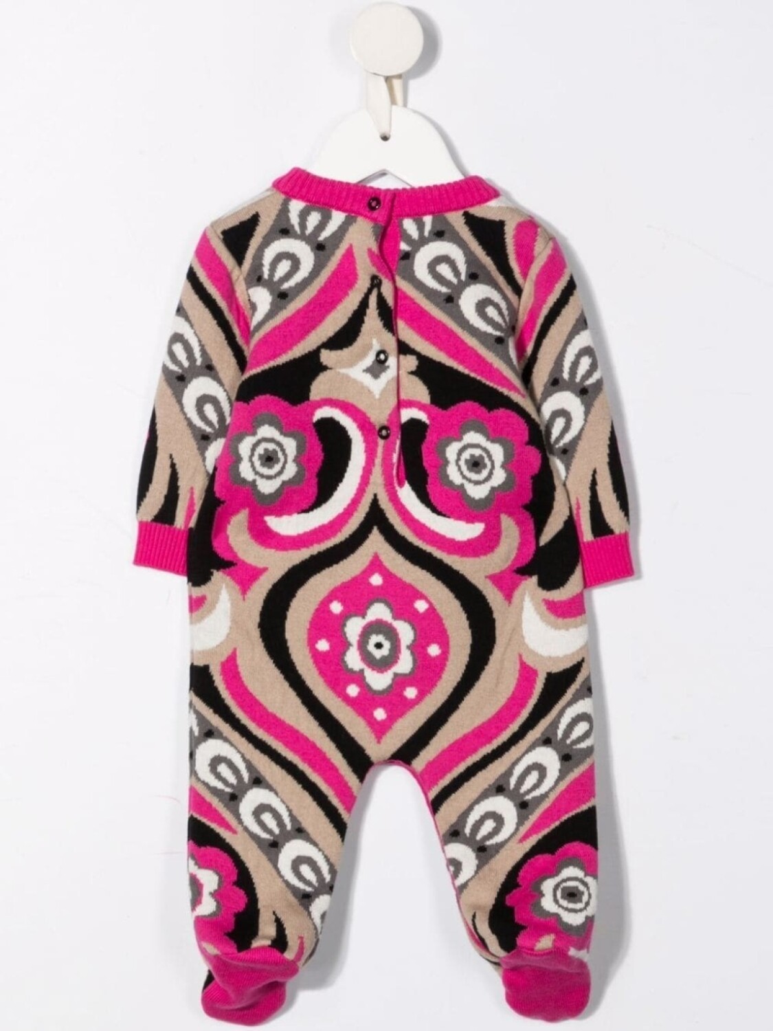 Pucci пижама с абстрактным узором, нейтральный цвет — фото 2