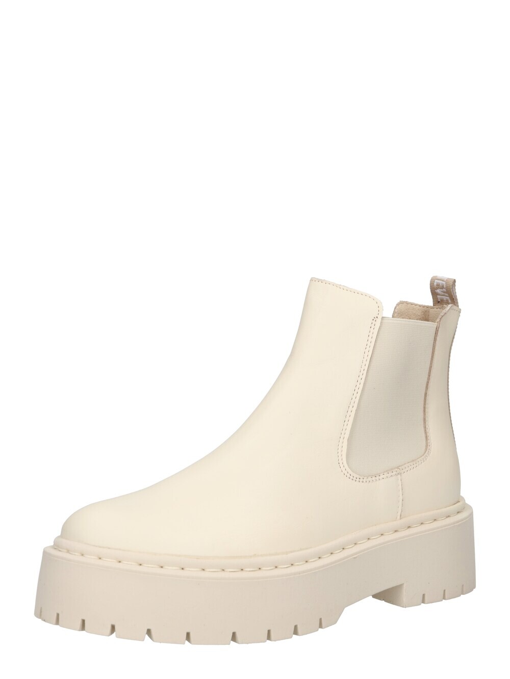 Ботинки женские челси Steve Madden низкие на платформе, бежевый