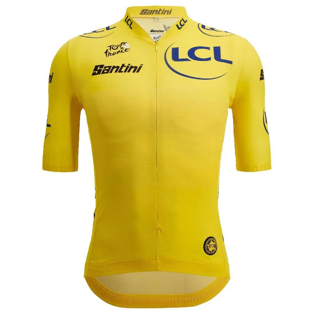 

Джерси Santini Tour De France Official желтый 2025 short sleeve, желтый
