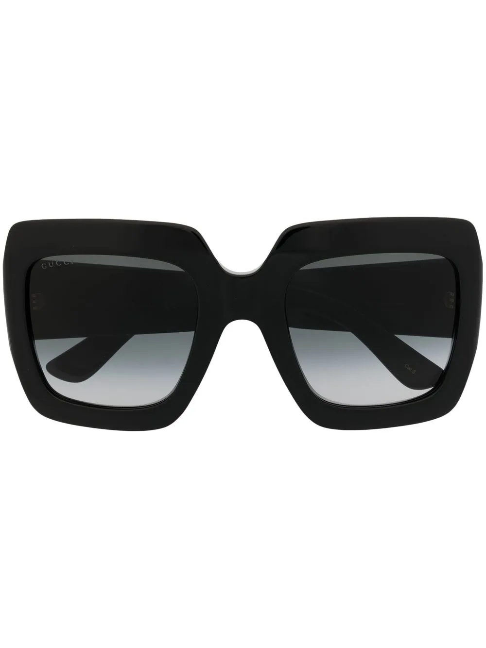 

Солнцезащитные очки в массивной оправе с логотипом GG Gucci Eyewear, черный