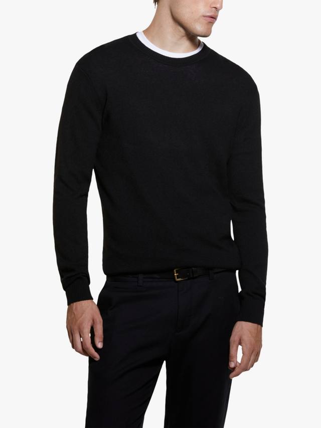 

Свитшот Regular Fit из смеси шерсти и кашемира SISLEY, Black