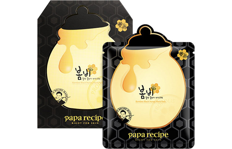 

Papa Recipe Черная прополисная очищающая увлажняющая маска для лица успокаивающая подтягивающая для всех типов кожи