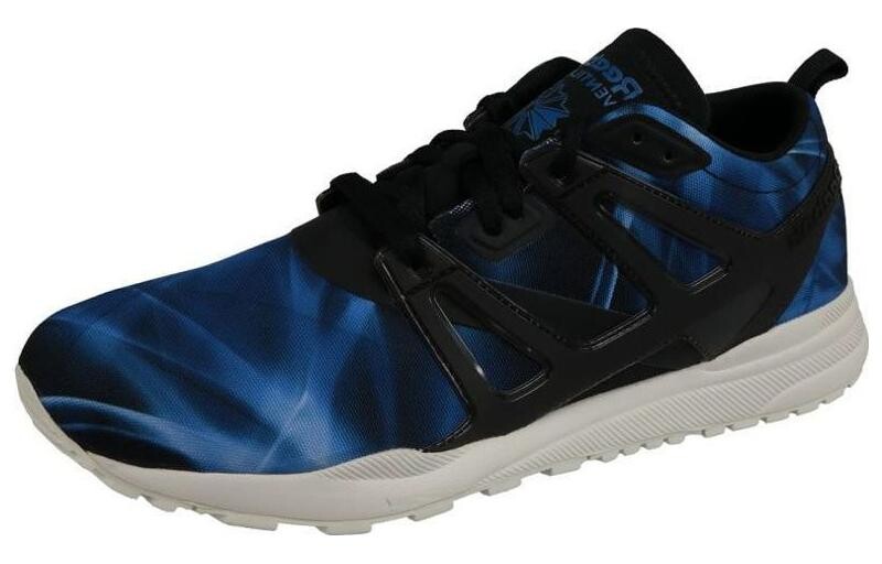 

Кроссовки мужские низкие черные/синие Reebok