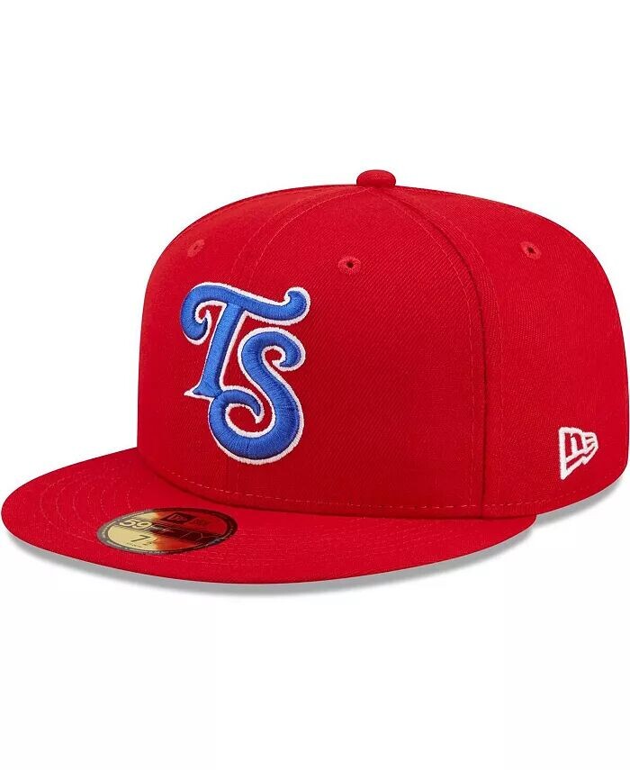 

Мужская красная приталенная шляпа Tennessee Smokies Authentic Collection 59FIFTY New Era