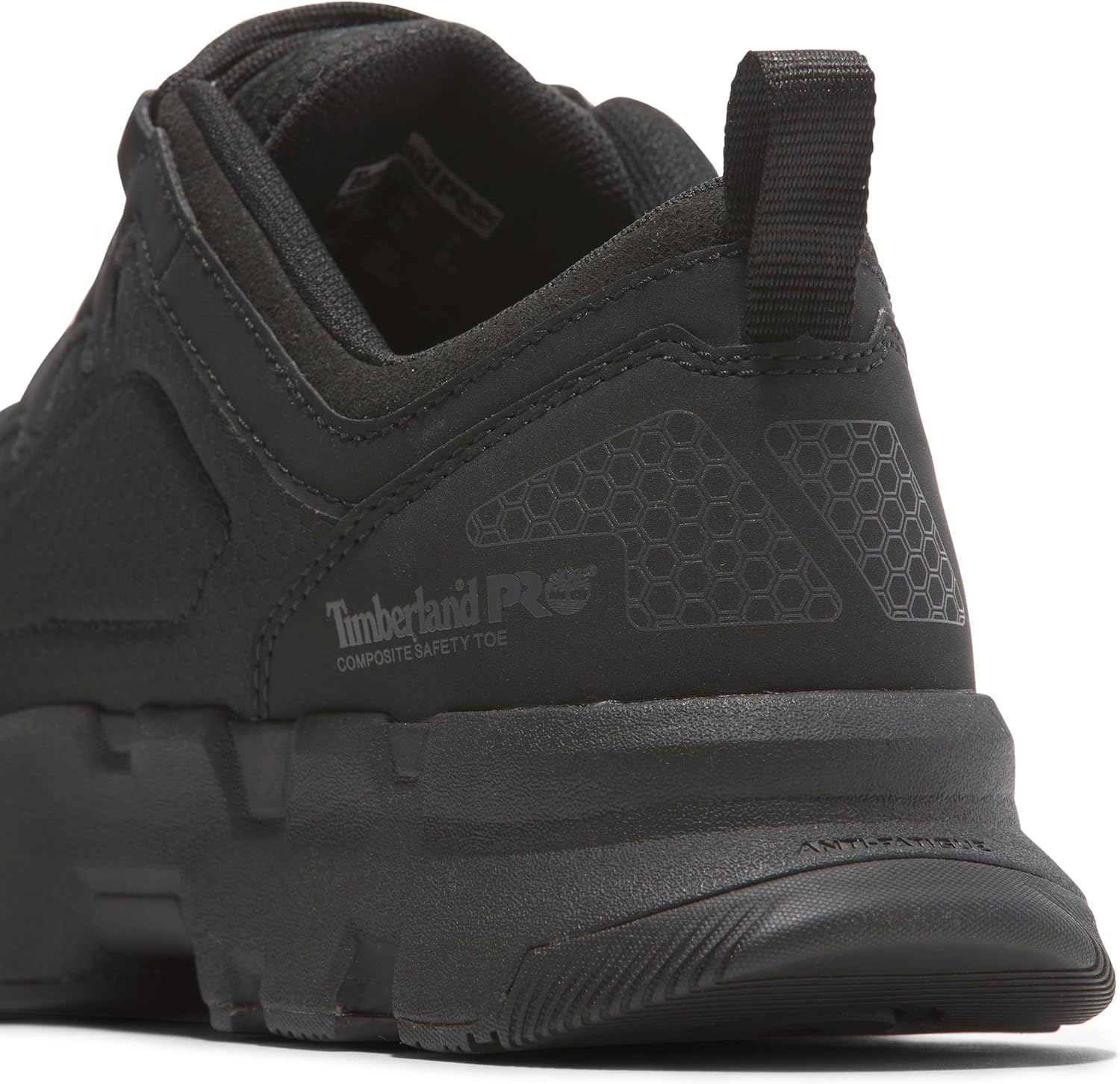 Мужские рабочие ботинки Timberland PRO Powertrain Ev Composite Safety Toe для занятий спортом в промышленных условиях, Black — фото 3