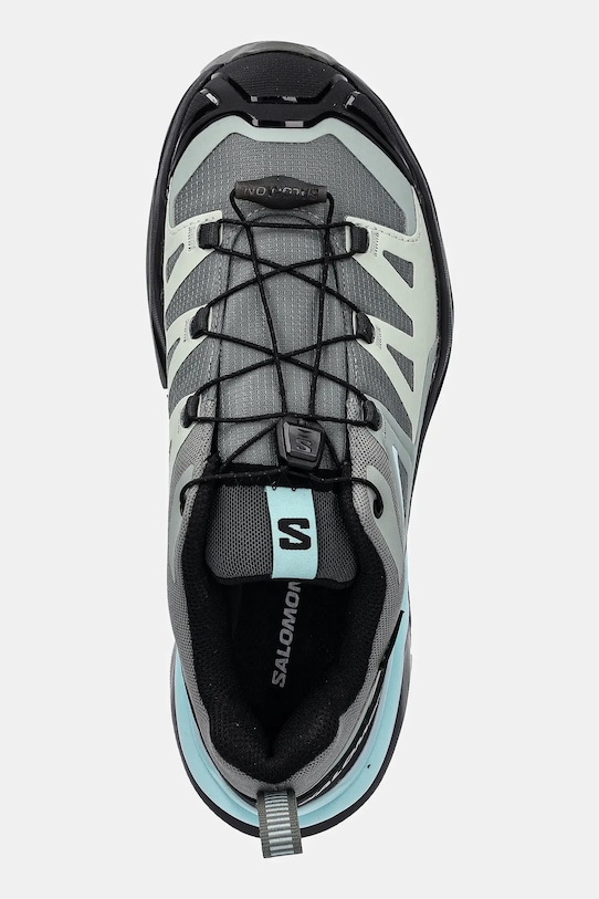 Ботинки женские Salomon X Ultra 360 GTX с быстрой шнуровкой, зеленый — фото 4