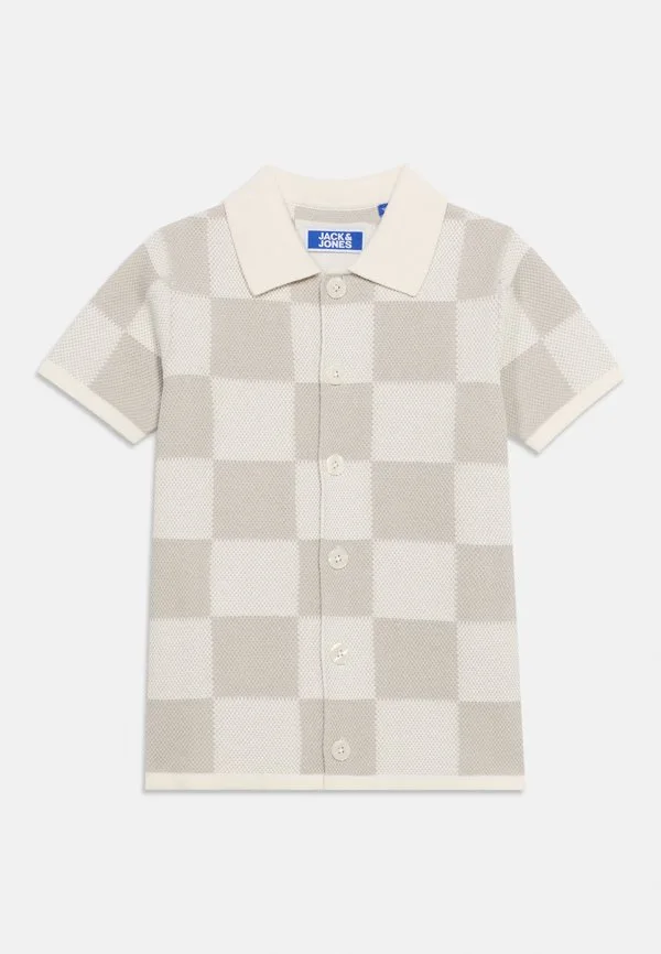 Рубашка в клетку jcosolana Jack & Jones Junior, Beige — фото 3