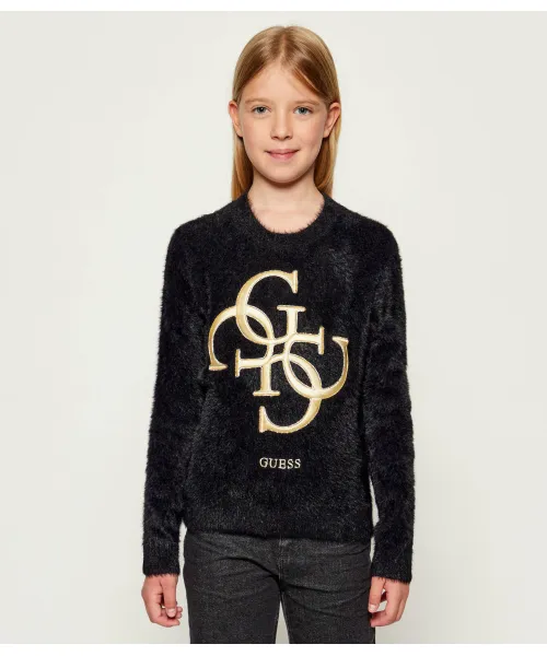 

Свитер Regular fit Guess, черный