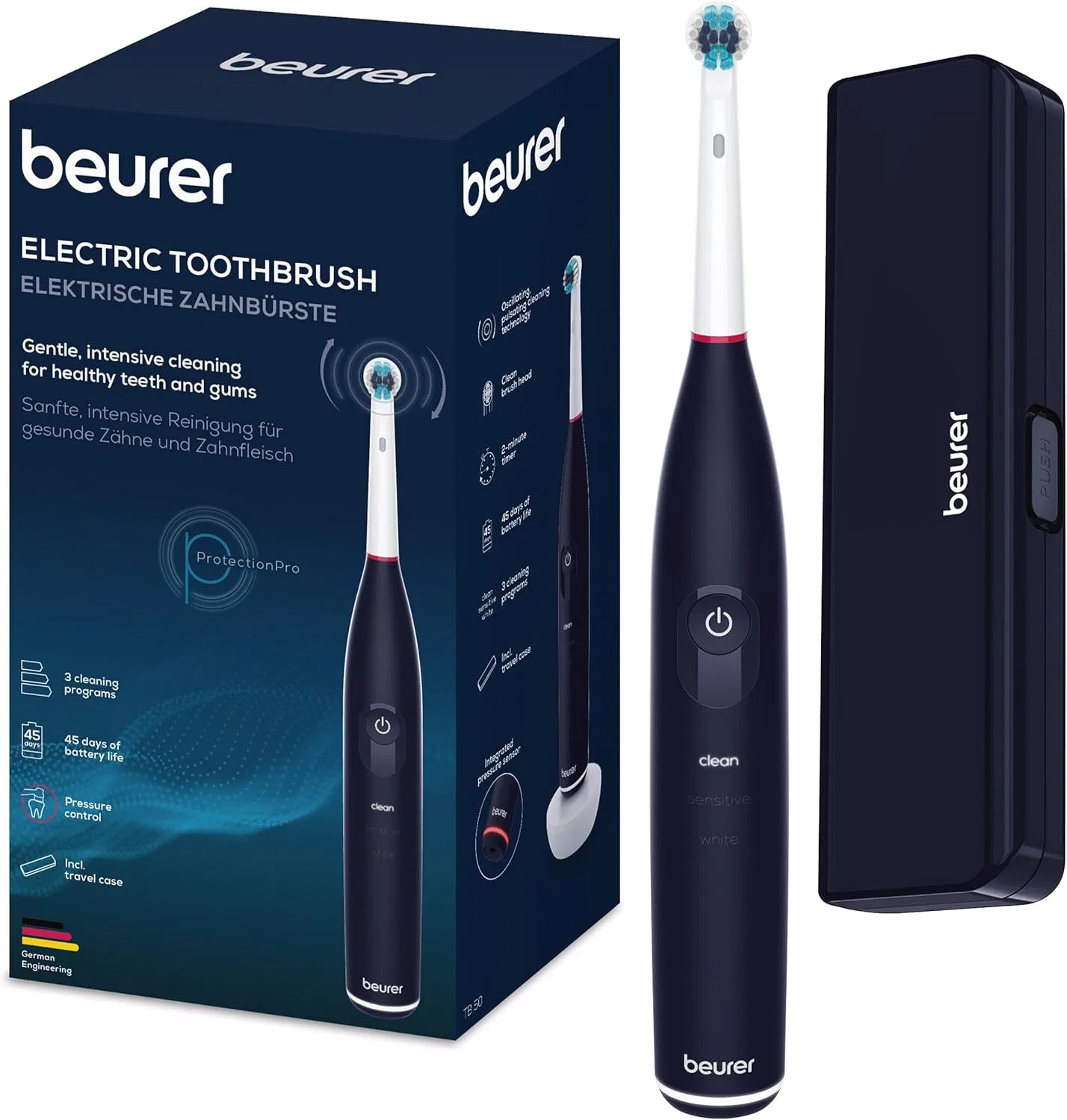 Электрическая зубная щетка TB 50 от Beurer Beurer, Premium - Black