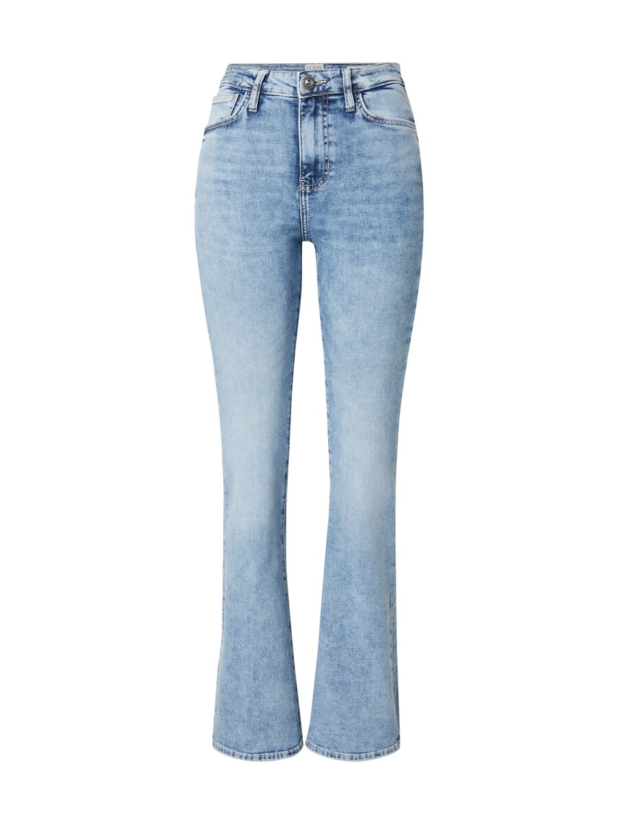 

Расклешенные джинсы GUESS, синий деним