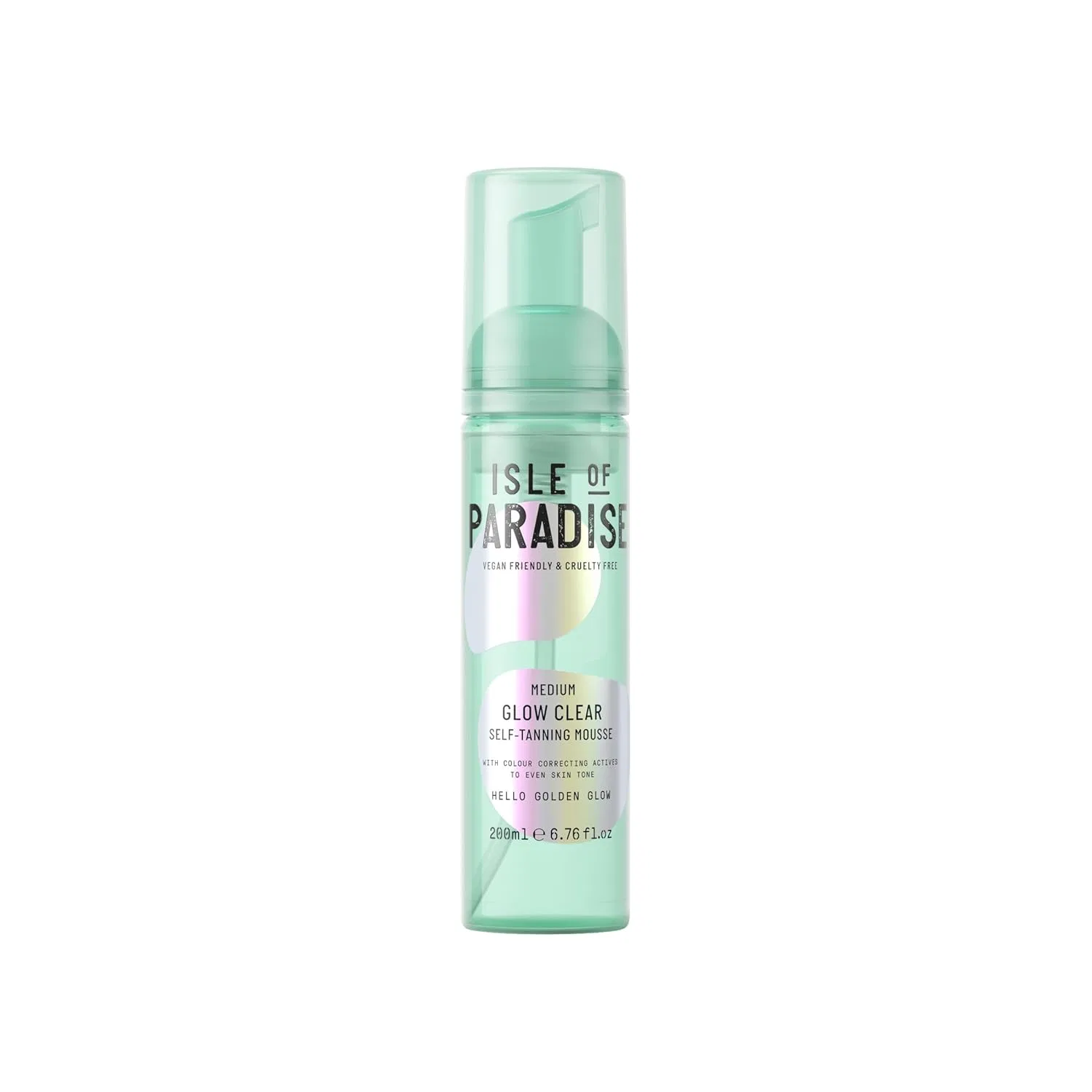 Мусс-автозагар «Glow Clear Self Tanning Mousse Medium» от Isle of Paradise Isle Of Paradise, Medium