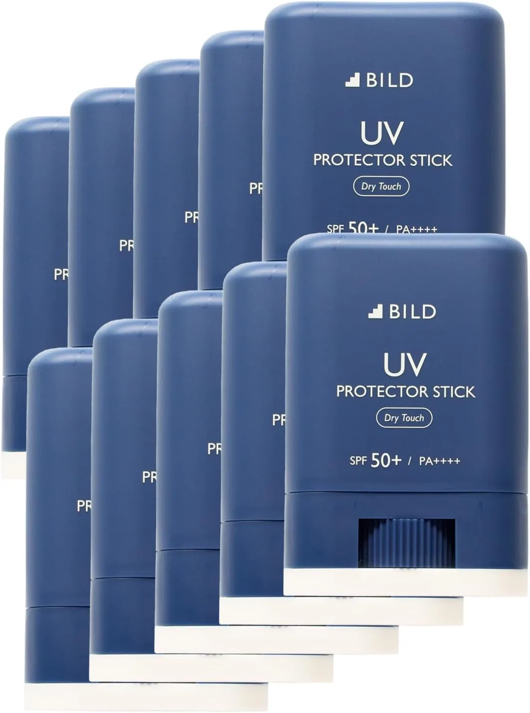 Солнцезащитный стик BILD SPF50+ PA++++ Набор 10 шт 15 г Водостойкий