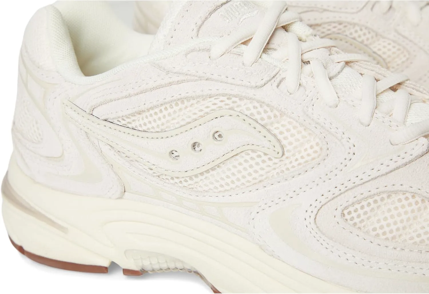 Кроссовки Saucony Unisex-Adult Grid Jazz 9, слоновая кость — фото 3