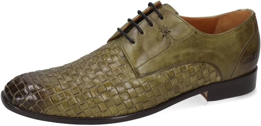 Мужские туфли-дерби Melvin & Hamilton Elyas 4, Khaki — фото 3