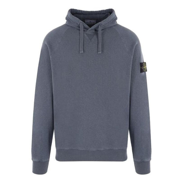 

Толстовка hoodie 'dark blue' Stone Island, синий