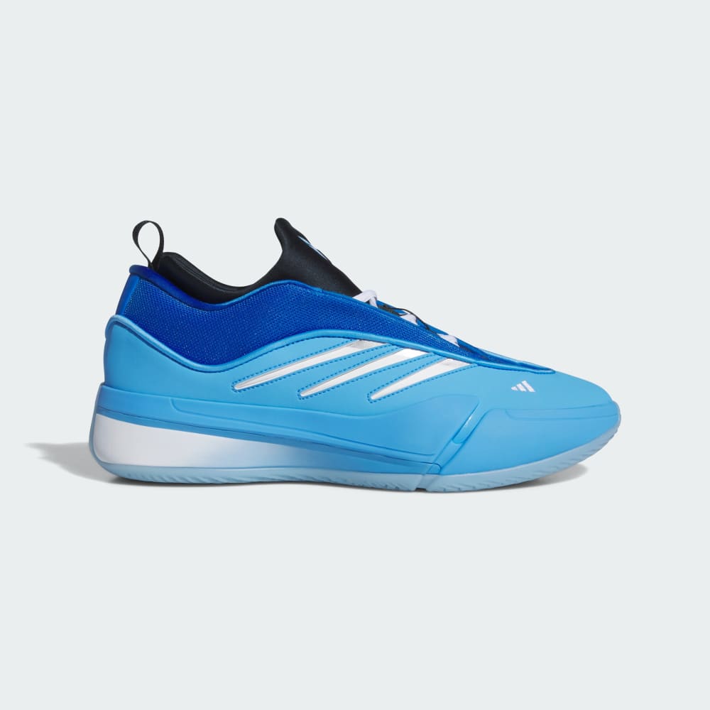 

Кроссовки Adidas Dame 9 Shoes, цвет Blue Burst/Cloud White/Aurora Ink