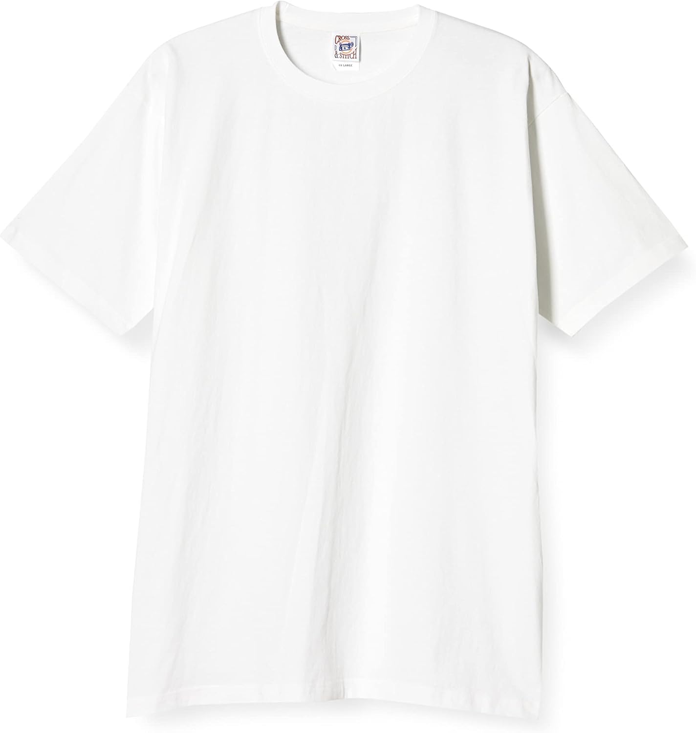 

Футболка с вышивкой крестиком OE1116, унисекс, для взрослых Cross & Stitch, белый