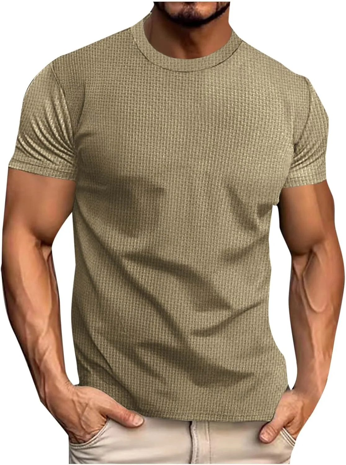 

Мужская футболка Slim Fitted с коротким рукавом для тренировок Cambkatl