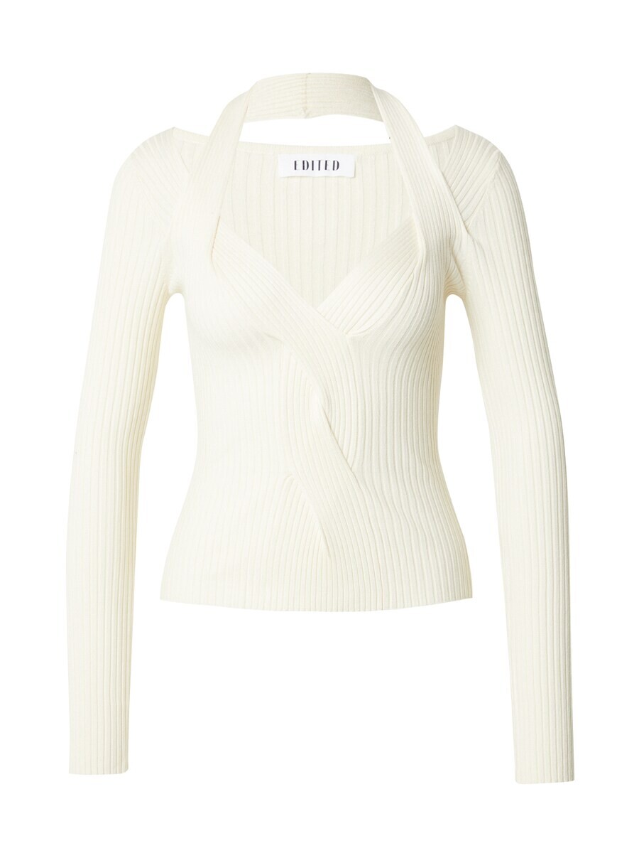 

Тонкий вязаный свитер EDITED Sweater Kali, натуральный белый