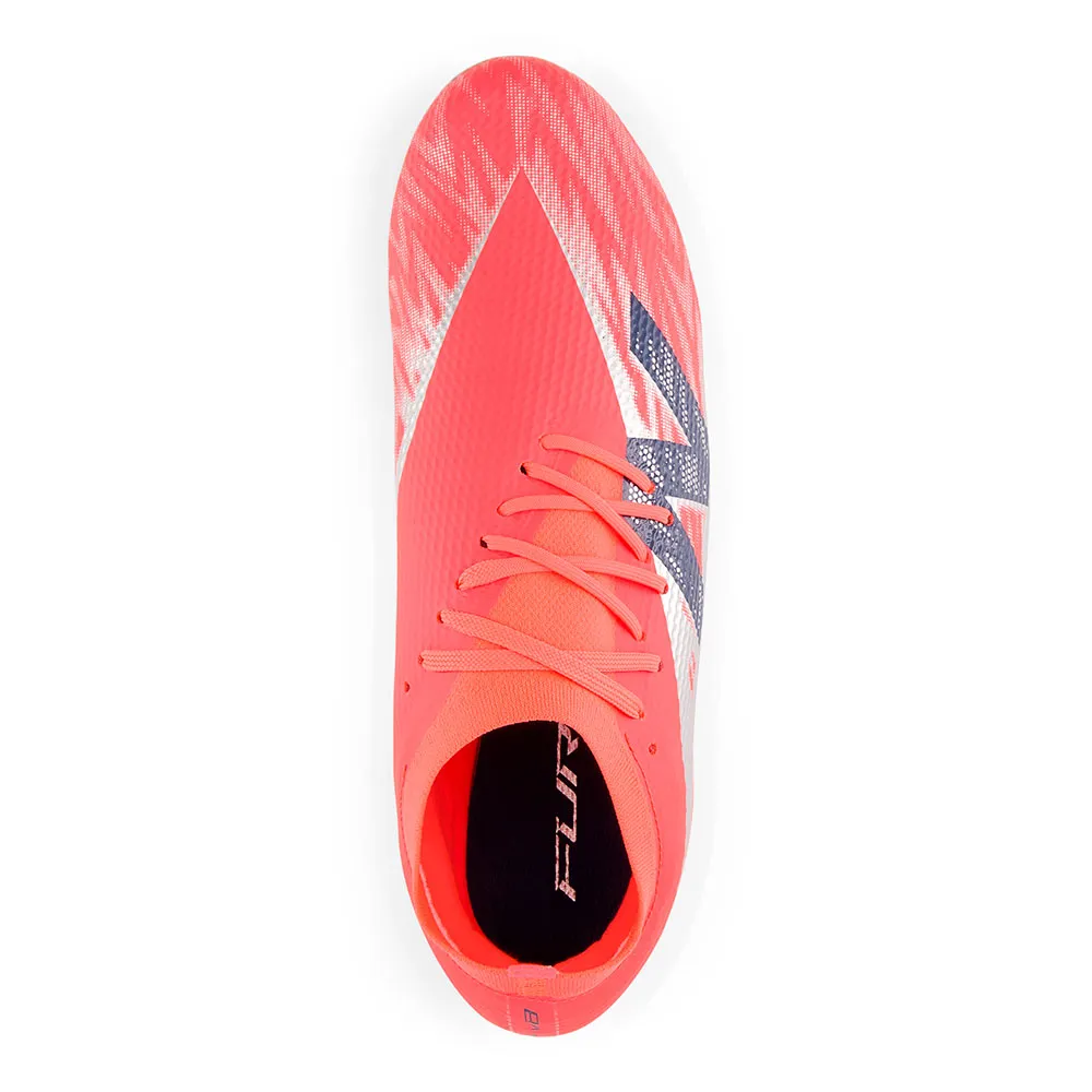 Футбольные бутсы New Balance Furon Team FG V8, оранжевый — фото 4