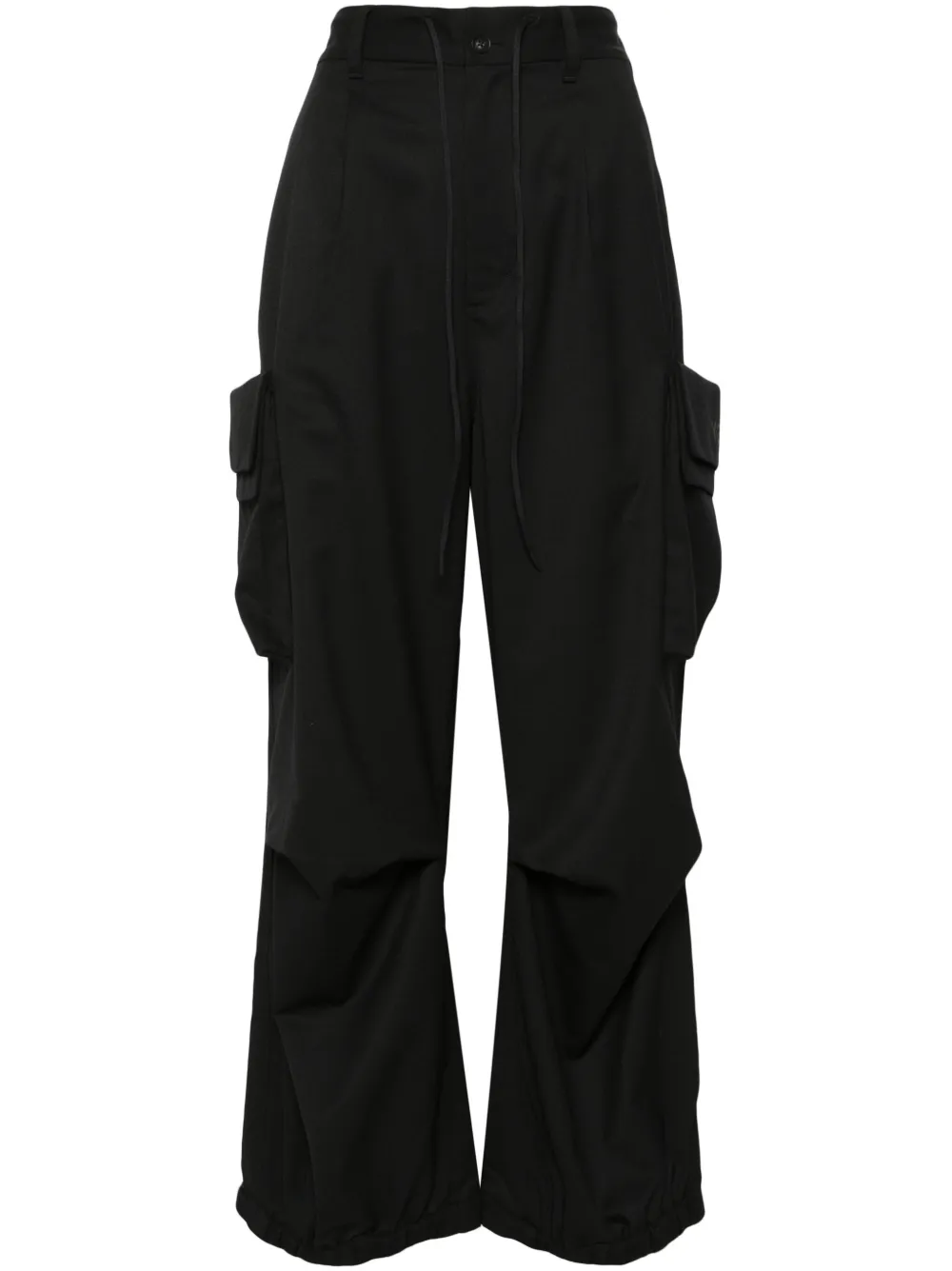 

Широкие брюки карго Y-3, черный