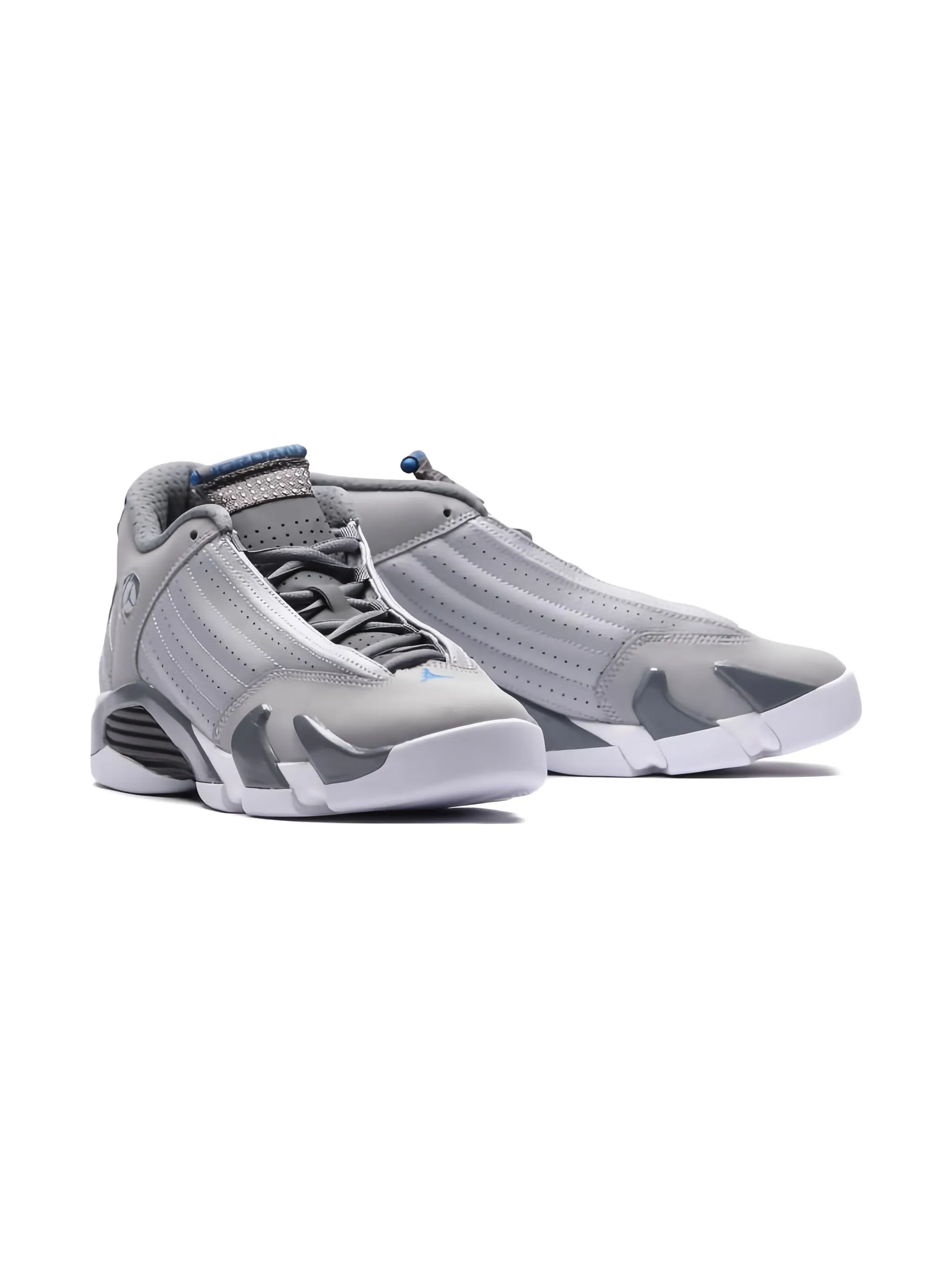 Кроссовки Air Jordan 14 Retro BG Wolf Jordan Kids, серый — фото 3