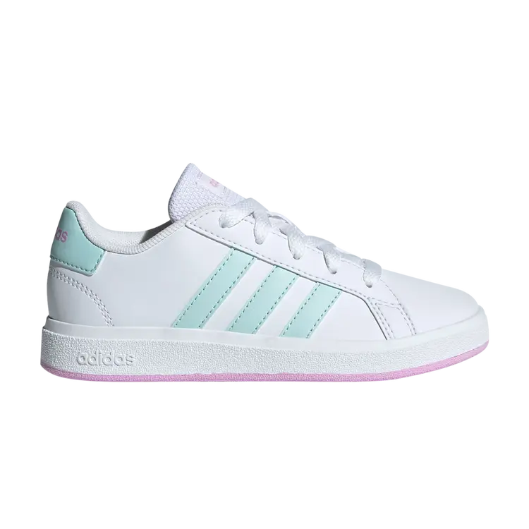 

Кроссовки Adidas Grand Court Lace-Up J, белый