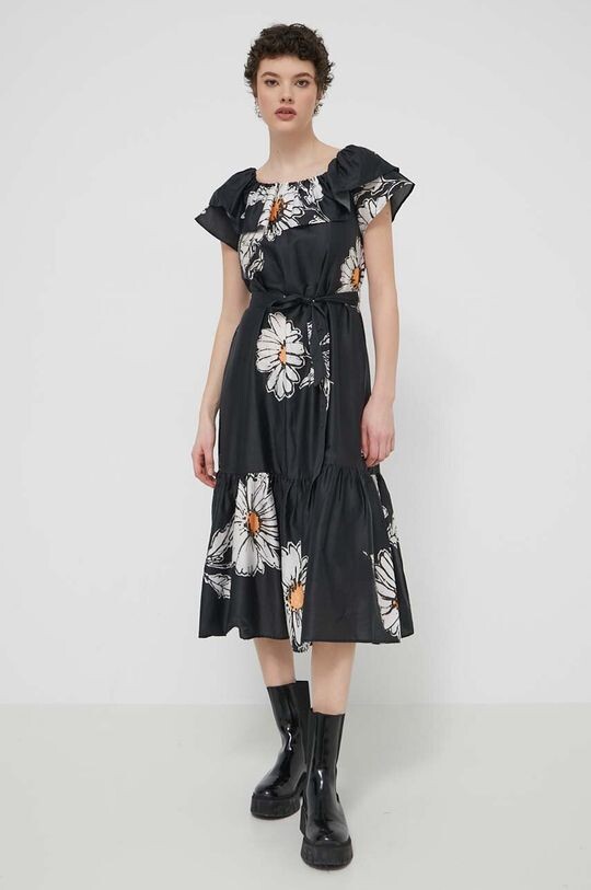 

Платье GEORGEO из хлопка Desigual, черный