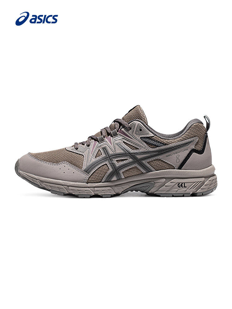 Кроссовки унисекс Asics Gel-Venture 8 спортивные, черный / серый