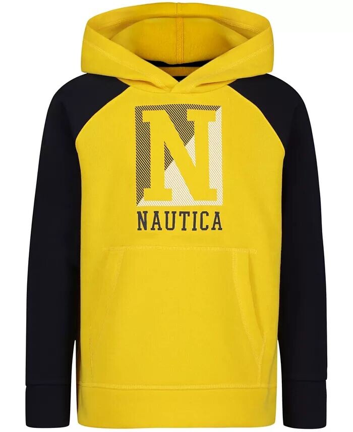 

Толстовка с капюшоном и текстурой для мальчиков Big Boys Nautica, красный
