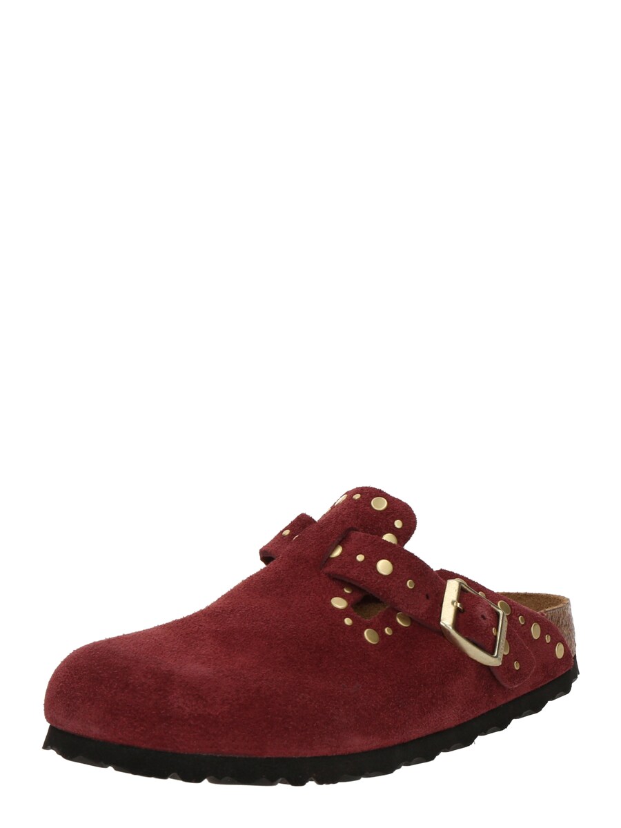 Сабо BIRKENSTOCK Boston Rivet, темно-красный